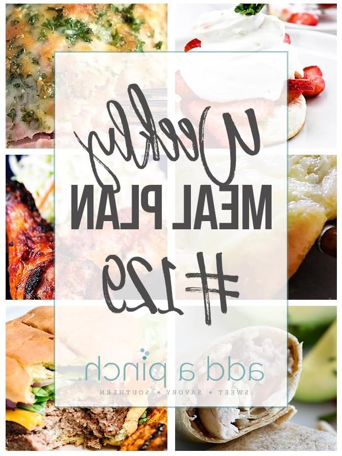 Weekly Meal Plan #129- Sharing our Weekly Meal Plan with make-ahead tips, freezer instructions, and ways to make supper even easier! // puvez.com