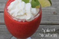 Spiked Strawberry Orange Coconut Bliss