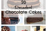 20 Heavenly Chocolate Cake Recipes