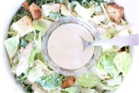 Creamy Caesar Dressing Without Mayonnaise