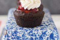 Decadent Black Forest Cookie Cups