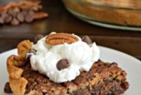 Kahlúa Spiked Chocolate Pecan Pie