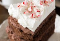 Decadent Peppermint Mocha Cake