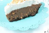 Golden Toffee Milk Chocolate Fudge Pie