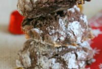 Rolo Caramel Crinkle Cookies