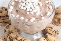 Cozy Hot Cocoa Cheesecake Dip