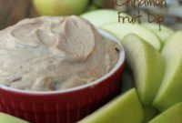 Creamy Brown Sugar Cinnamon Fruit Dip