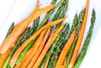 Quick and Easy Roasted Asparagus and Carrots