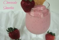 Decadent Strawberry Cheesecake Smoothie