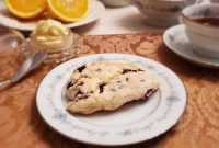 Orange Infused Cranberry Cream Scones