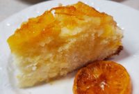 Zesty Mandarin Flip Cake