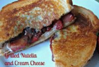Gooey Nutella Cream Cheese Melt
