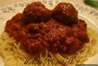 Mama’s Italian Meatballs