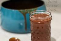 Velvety Salted Caramel Sauce