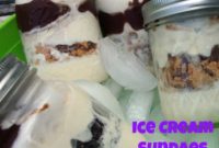 Mason Jar Sundae Delights