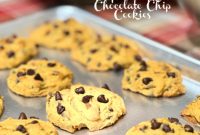 Pillowy Soft Pumpkin Chocolate Chip Cookies