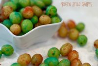 Jiggly Frozen Grape Bites