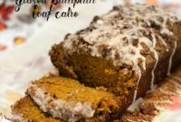 Autumn Spice Glazed Pumpkin Loaf