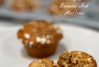 Golden Maple Banana Nut Muffins