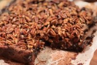 Decadent Pecan Pie Brownies