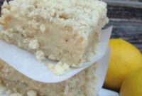 Lemon Crumb Bars