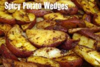 Crispy Spicy Potato Wedges
