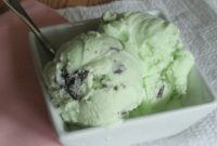 Refreshing Mint Chocolate Chip Ice Cream