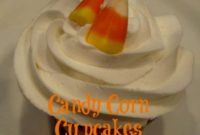Festive Candy Corn Cupcakes