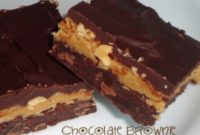 Fudgy Chocolate Peanut Butter Brownie Bars