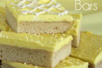 Sunshine Lemon Cookie Bars