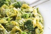 Quick Pesto Tortellini
