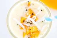 Tropical Mango Pineapple Smoothie