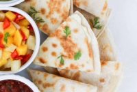 Quick and Easy Cheese Quesadillas