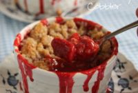 Sweet Fresh Strawberry Cobbler