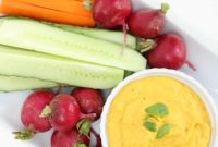 Vibrant 5-Minute Carrot Hummus