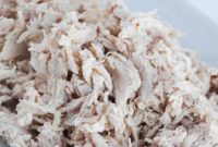 Perfectly Boiled Chicken Breast for Effortless Shredding