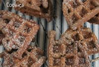 Waffled Brownie Cookies