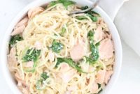 Simple Salmon Pasta