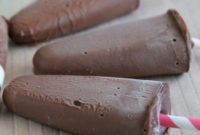 Creamy Chocolate Yogurt Pops