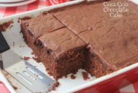 Decadent Coca Cola Chocolate Cake