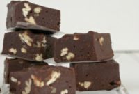 Decadent Milk Chocolate Fudge