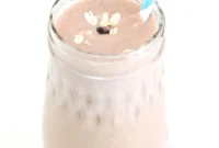 Wholesome Peanut Butter Banana Oatmeal Smoothie