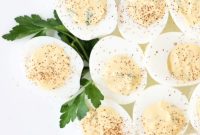 Effortless Mustard Free Deviled Eggs
