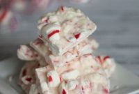 Holiday White Chocolate Peppermint Bark