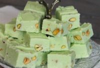 Decadent Pistachio Fudge