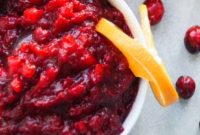 Quick & Easy Apple Cranberry Compote