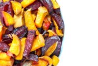 Effortless Roasted Beets and Sweet Potatoes