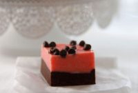 Decadent Dark Chocolate Peppermint Fudge