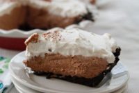 Mint Chocolate Truffle Pie