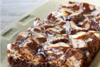 Fluffy Nougat Mississippi Mud Cake